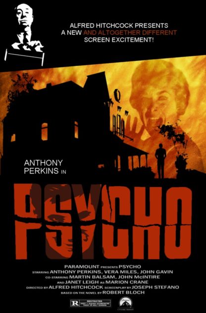 Psycho Movie Poster (Click for full image)