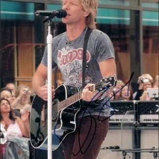 Jon Bon Jovi Autograph (Click for full image)