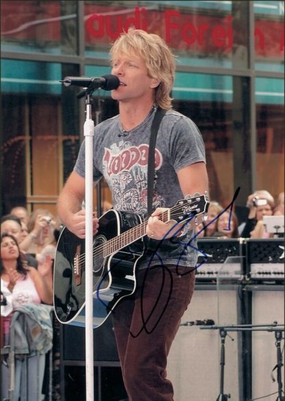 Jon Bon Jovi Autograph (Click for full image)