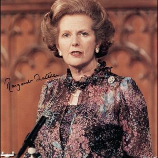 MARGARET THATCHER Autograph (Click for full image)