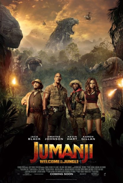 Jumanji Welcome to the Jungle Movie Poster (Click for full image)
