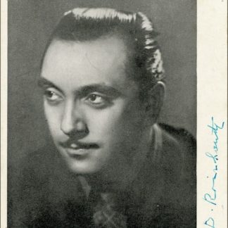 Django Reinhardt Autograph (Click for full image)