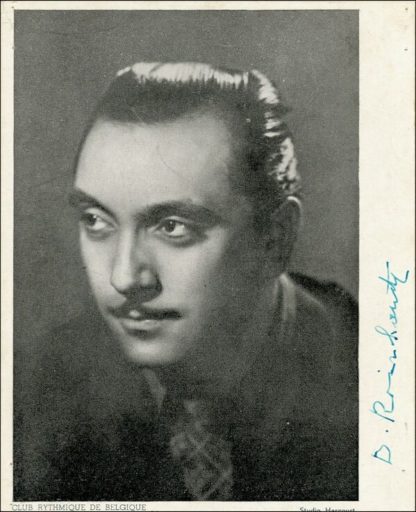 Django Reinhardt Autograph (Click for full image)
