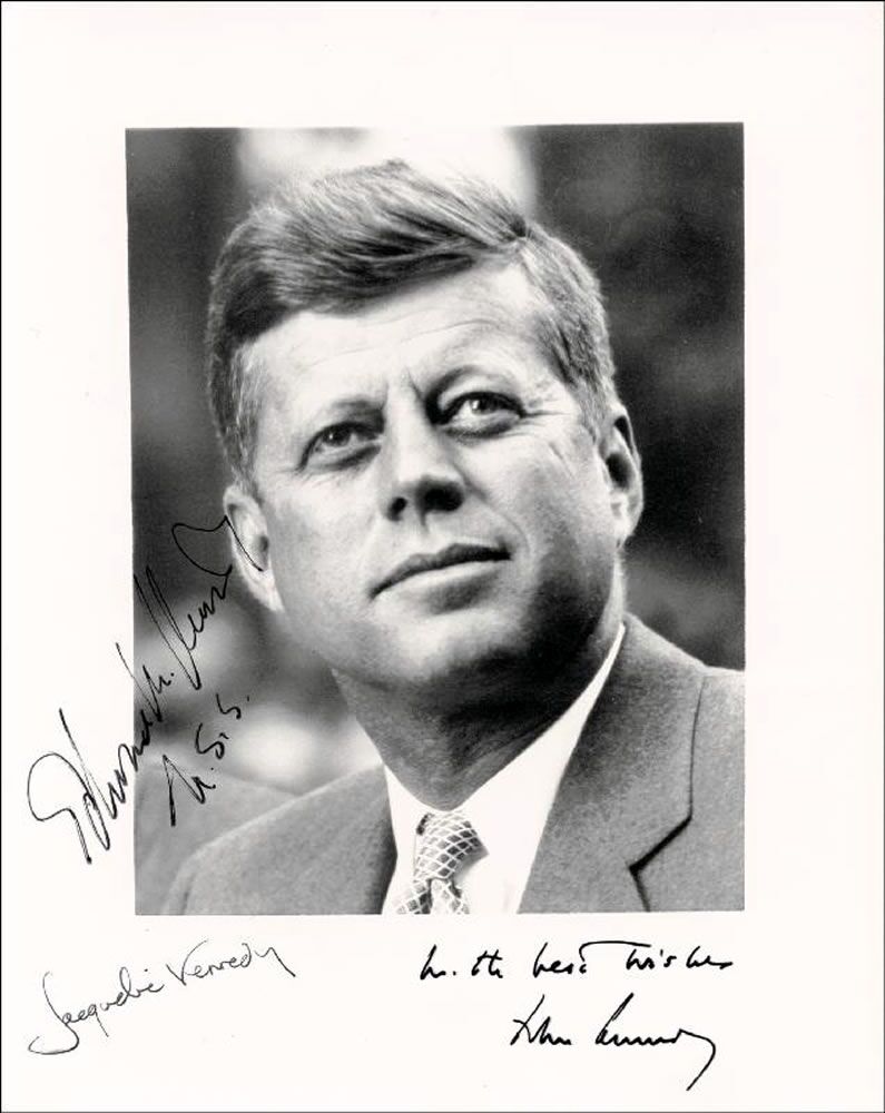 John F KENNEDY Autograph (Click for full image) | Best Movie Posters