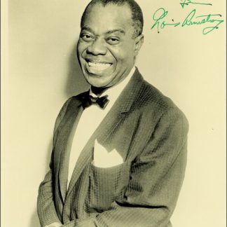 Louis Armstrong Autograph (Click for full image)