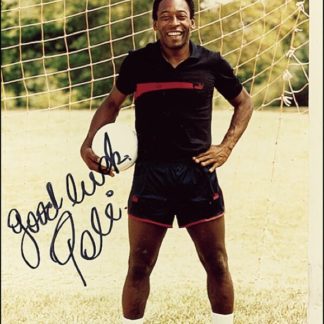 Pele Autograph (Click for full image)