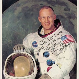 Buzz Aldrin Autograph (Click for full image)