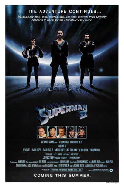 Superman II Movie Poster (Click for full image)