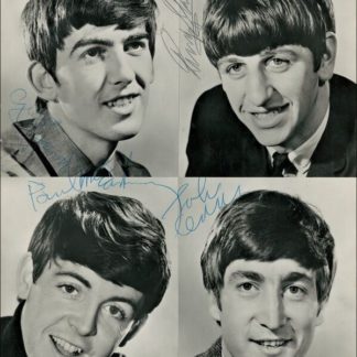 The Beatles Autograph (Click for full image)