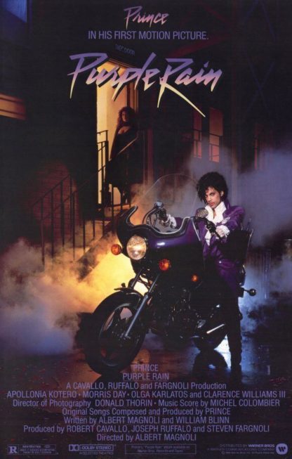 Purple Rain Movie Poster (Click for full image) Movie Poster