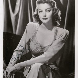 Ava Gardner Autograph (Click for full image)