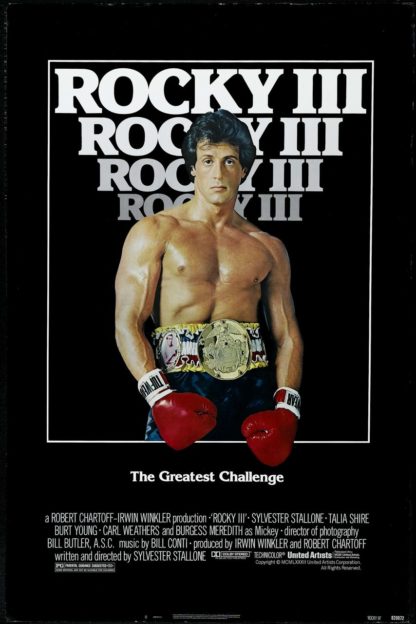 Rocky III Movie Poster (Click for full image)