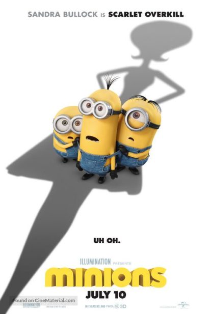 Minions Movie Poster (Click for full image)