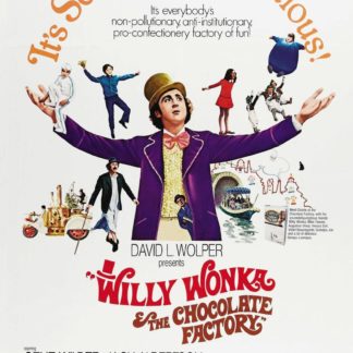 Willy Wonka and the Chocolate Factory Movie Poster (Click for full image)