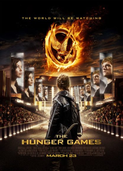 The Hunger Games Movie Poster (Click for full image)