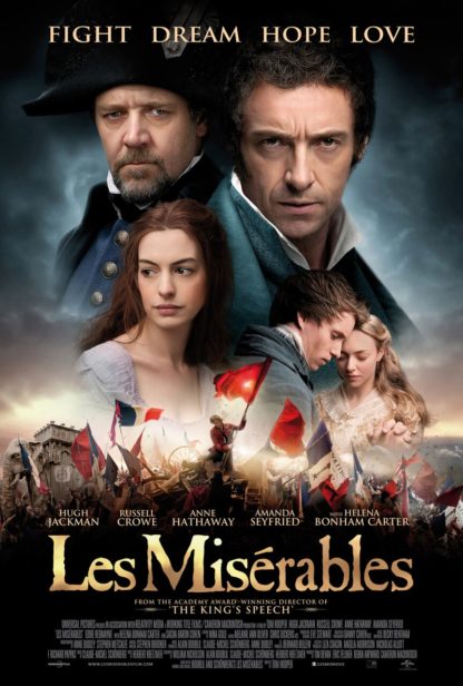 Les Miserables Movie Poster (Click for full image)