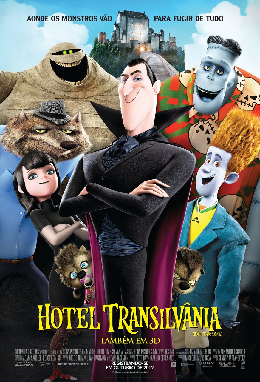 Hotel Transylvania Movie Poster (Click for full image) | Best Movie Posters
