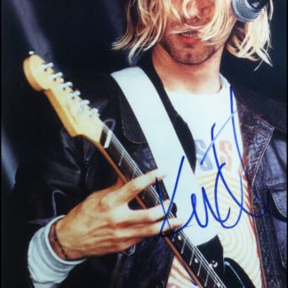 Kurt Cobain Autograph (Click for full image)