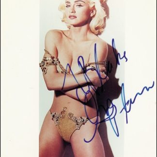 Madonna Autograph (Click for full image)