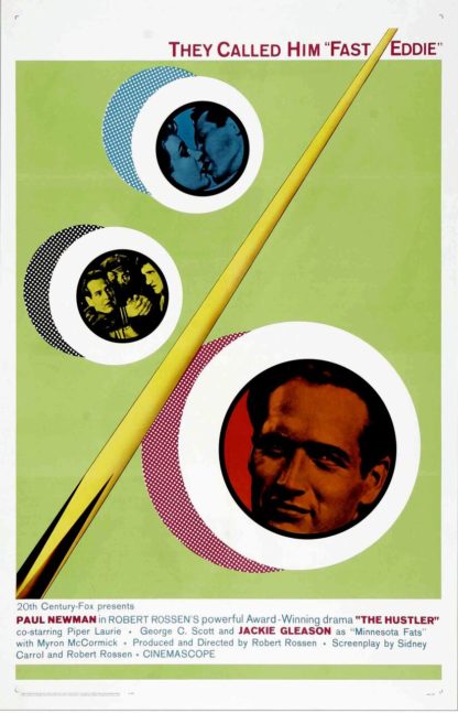 The Hustler Movie Poster (Click for full image)