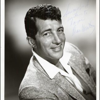 Dean Martin Autograph (Click for full image)
