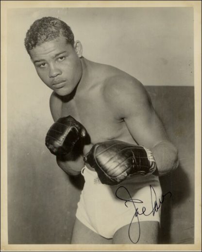 Joe Louis Autograph (Click for full image)