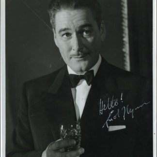 Errol Flynn Autograph (Click for full image)