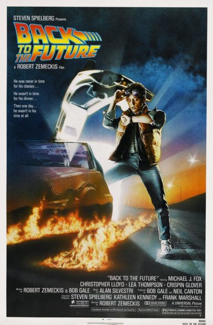 Back to the Future Movie Poster (Click for full image)