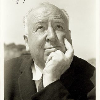 Alfred Hitchcock Autograph (Click for full image)