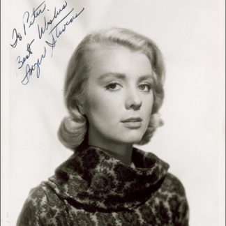 Inger Stevens Autograph (Click for full image)