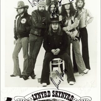 Lynyrd Skynyrd Autograph (Click for full image)