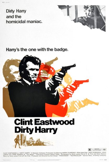 Dirty Harry Movie Poster (Click for full image)