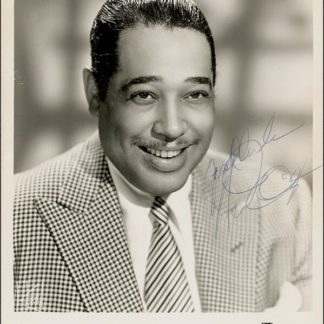 Duke Ellingtons Autograph (Click for full image)
