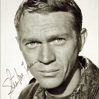 Steve Mcqueen Autograph (Click for full image)
