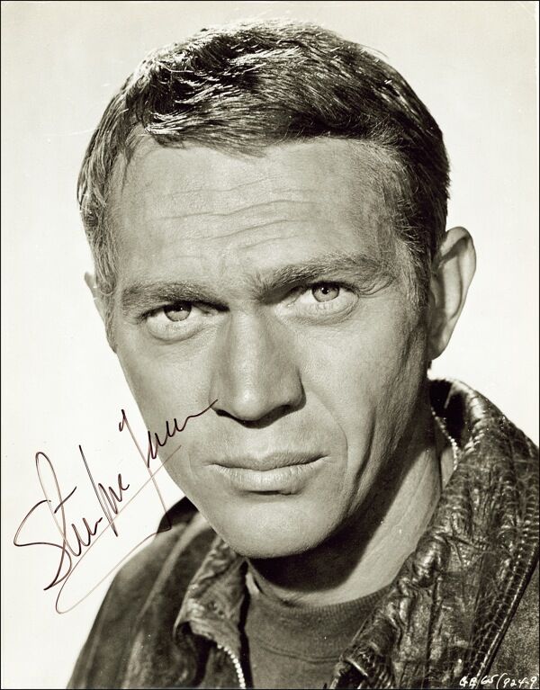 Steve Mcqueen Autograph (Click for full image) | Best Movie Posters