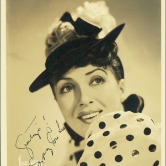 Gypsy Rose Lee Autograph (Click for full image)