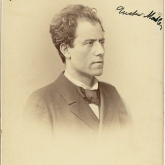Gustav Mahler Autograph (Click for full image)