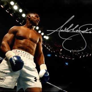 Anthony Joshua Autograph (Click for full image)