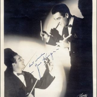 Gene Krupa Autograph (Click for full image)