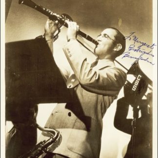 BENNY GOODMAN Autograph (Click for full image)
