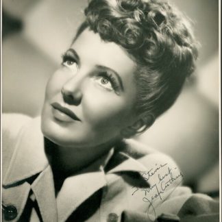 Jean Arthur Autograph (Click for full image)