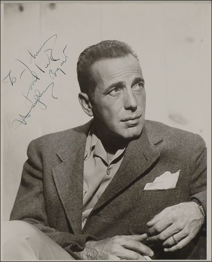Humphrey Bogart Autograph (Click for full image)