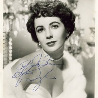 Elizabeth Taylor Autograph (Click for full image)