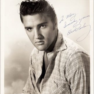 ELVIS PRESLEY Autograph (Click for full image)