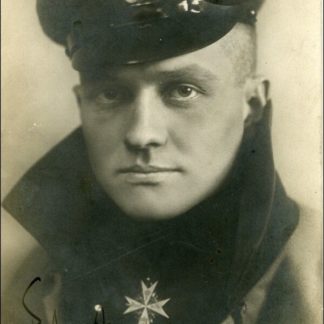 MANFRED VON RICHTHOFEN Autograph (Click for full image)