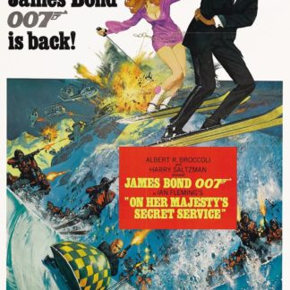 On Her Majestys Secret Service Movie Poster (Click for full image)