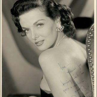 JANE RUSSELL Autograph (Click for full image)
