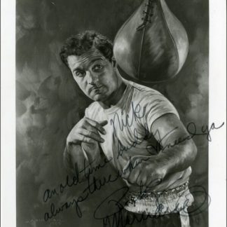Rocky Marciano Autograph (Click for full image)