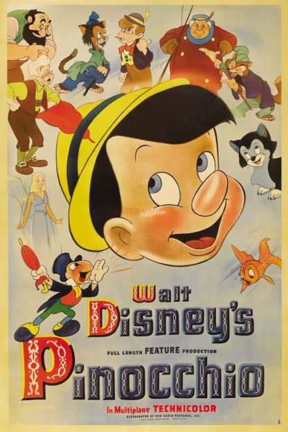 Pinocchio Movie Poster (Click for full image)