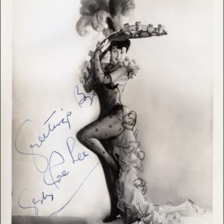 Gypsy Rose Lee Autograph (Click for full image)
